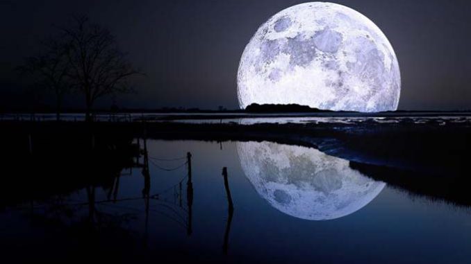 Moon inhabits Earth