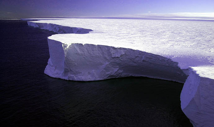 Ice shelf of Ross