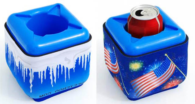 Compact cooler for drinks
