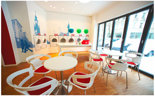 How to combine a laundry and a coffee house?