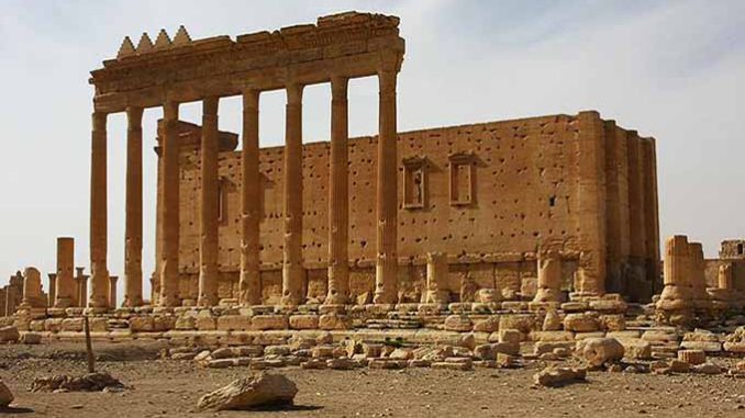 Temple of Baal in Jordan
