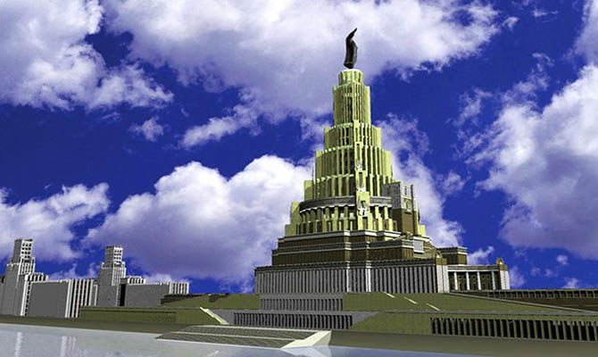 Дворец Советов в Москве