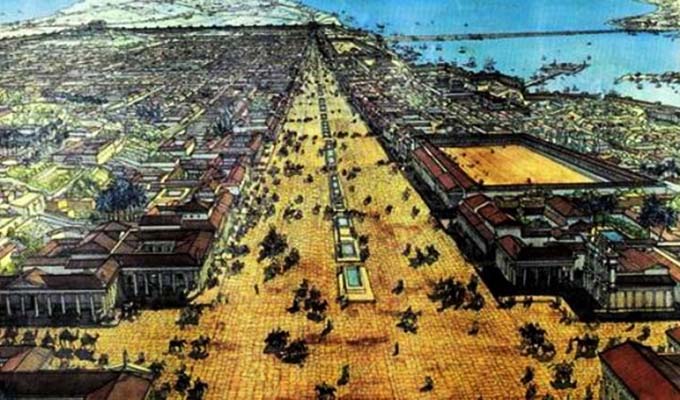 Об основании и строительстве Александрии